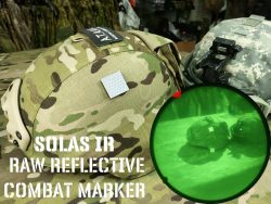 IR RAW REFLECTIVE SOLAS COMBAT MARKER